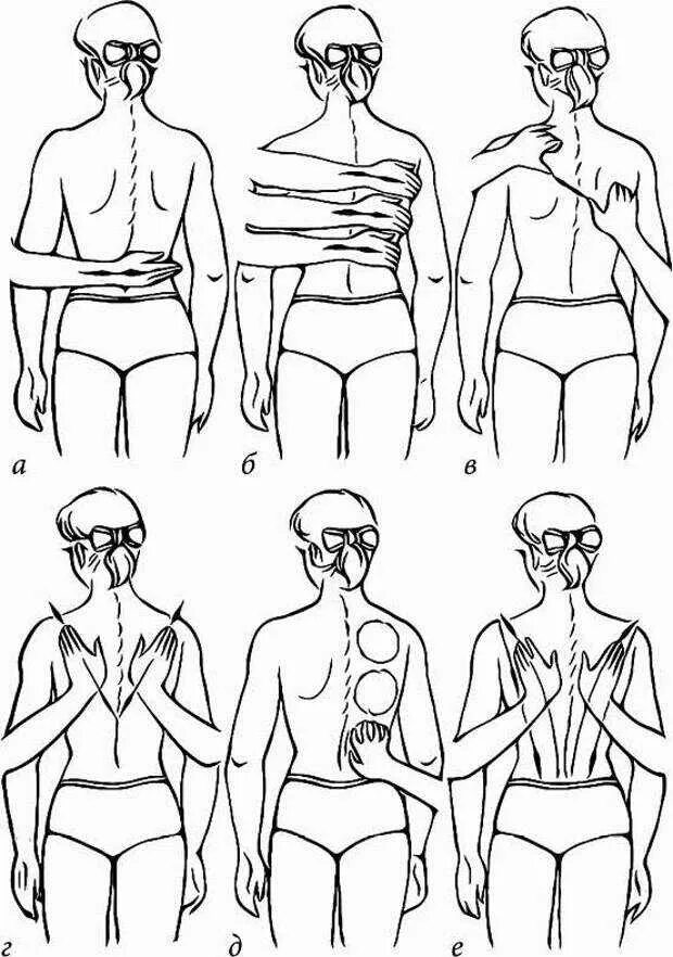 Массаж спины схема. Массажные движения для спины. Схемы выполнение массажа спины. Как делать массаж спины.