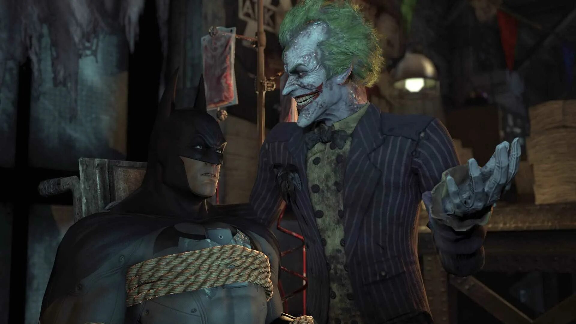 Бэтмен Аркхем Сити Джокер. Джокер из Бэтмен Аркхем Сити. Batman: Arkham City (2011).