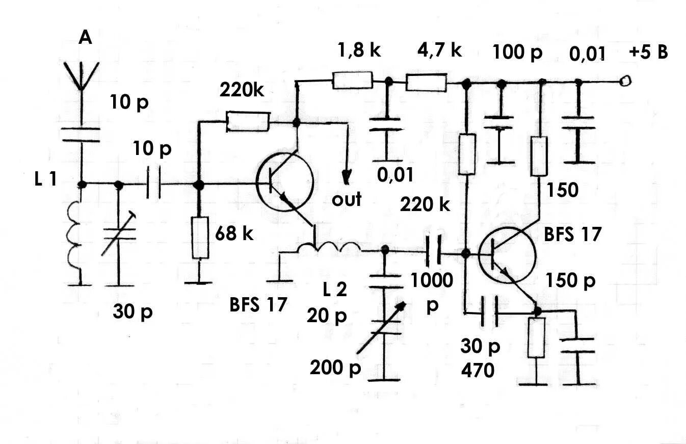 Фм радио своими руками. Приемник УКВ диапазона 88-108 МГЦ. Сверхрегенеративный приемник УКВ-приёмник 88-108 МГЦ. Схема УКВ 88-108мгц приемника на транзисторах. Схема fm приемника 65-108 МГЦ на транзисторе.