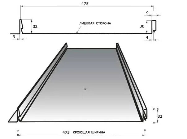 размеры фальца на фальцевой кровле. размер листа фальцевой кровли. фальцевая кровля чертеж фальца. фальцевая кровля гранд лайн. листы фальцевой кровли толщина металла.