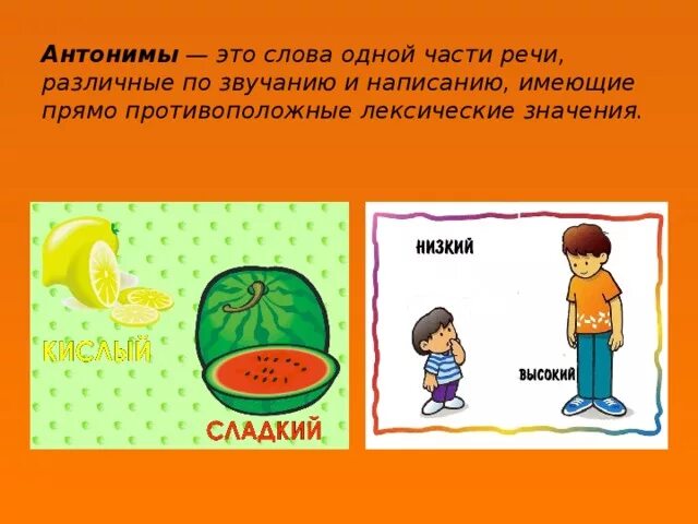 Презентация к уроку "Лексика. Синонимы, омонимы, антонимы"