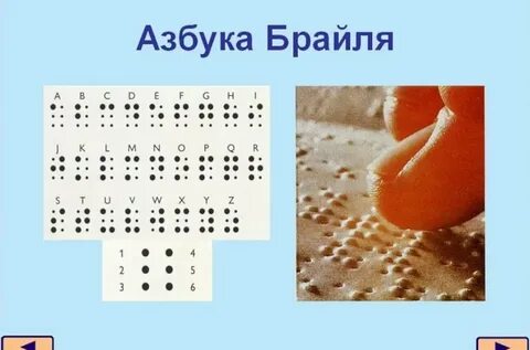 Виды шрифтов брайля