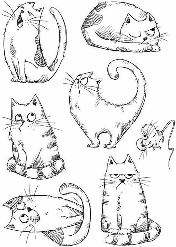 Распечатать котиков из пинтереста