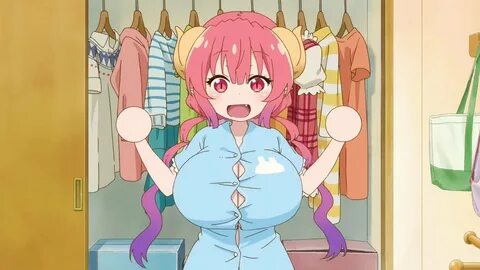 Ilulu Wears Kanna's Clothes - Kobayashi-san Chi no Maid Dragon Season ...