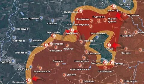 Карта украины под чьим контролем