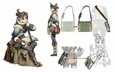 The Handler Artwork from Monster Hunter