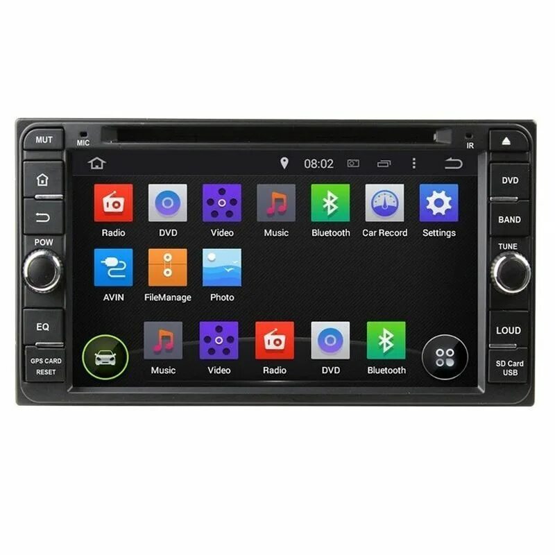 Android универсальные магнитолы. Автомагнитола Daystar DS-7056hd Toyota rav4 2006-2012 9" Android 8. Автомагнитола Daystar DS-7094hd Toyota Highlander 2014+ 9" Android 8. Штатная магнитола Toyota ad1700. Андроид магнитола Королла 120.