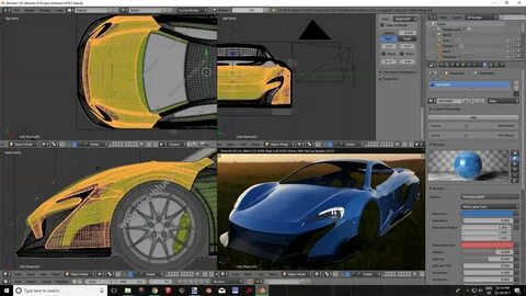Проекты blender