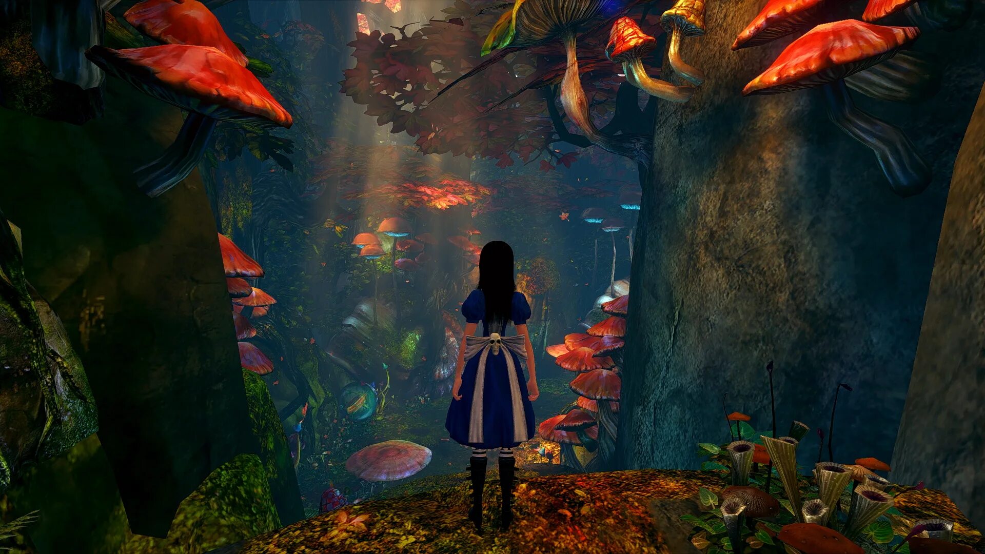 темная алиса в стране чудес. кроличья нора алиса в стране чудес фон. сон в стране чудес. сон в стране чудес. сюрреалистические часы.