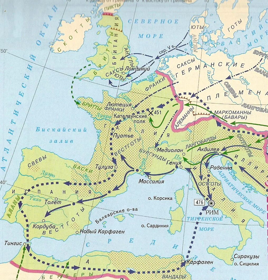 Карта Европы средневековья 6 век. Карта Европы 6 век. Карта средневековой Европы 6 класс. Карта Европы в 4 веке.