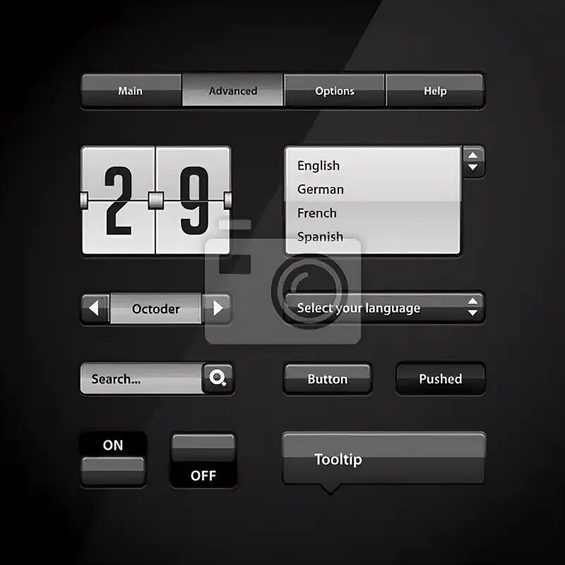 Gui controls. Gui controls