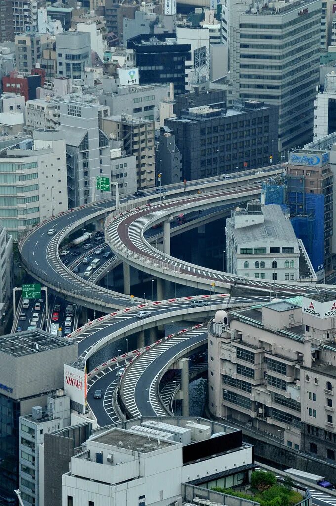 Япония Токио. Япония Tokyo Skyview. Многоуровневые города Токио. Многоуровневые дороги в Японии.