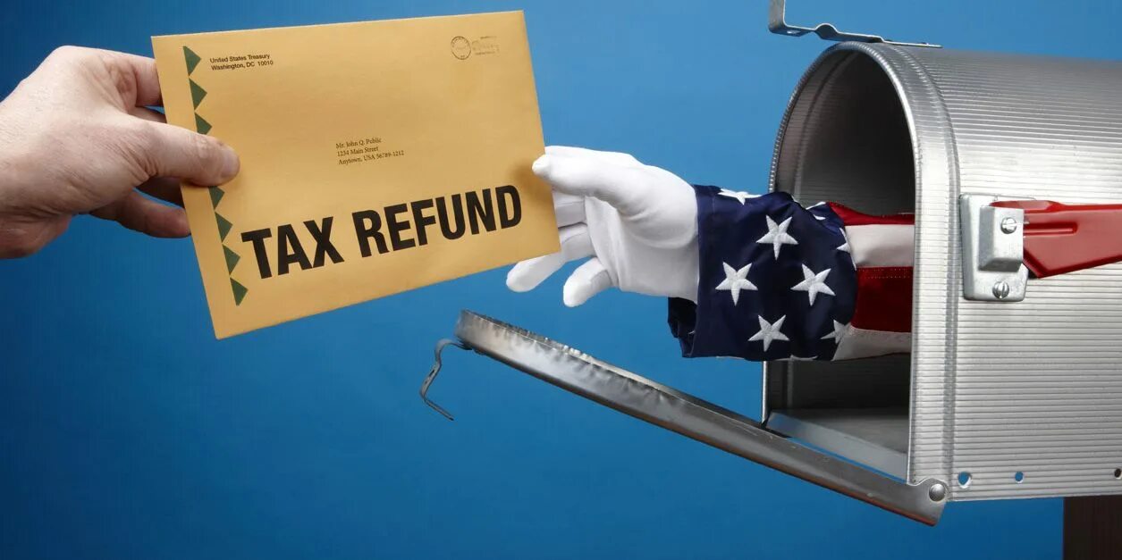 Tax refund. Have a refund. 40% Refund. Refund Notification Stripe.