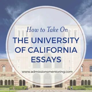 Narrative Essay: University of california common app.