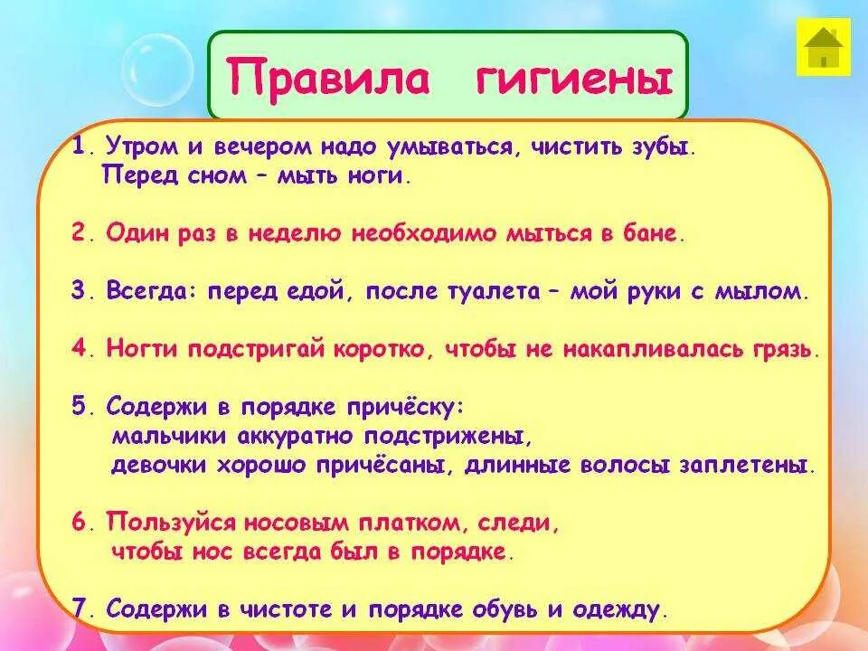 Вечером следует есть. Памятка правил личной гигиены. Памятка личной гигиены 2 класс окружающий мир. Правила личной гигиены 3 класс. Правилы личный гигиена.