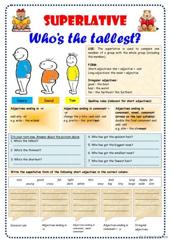 Correct form of adjectives. Степени сравнения Worksheets. Прилагательные Worksheets. Degrees of adjectives for Kids. Степени сравнения прилагательных Worksheets.
