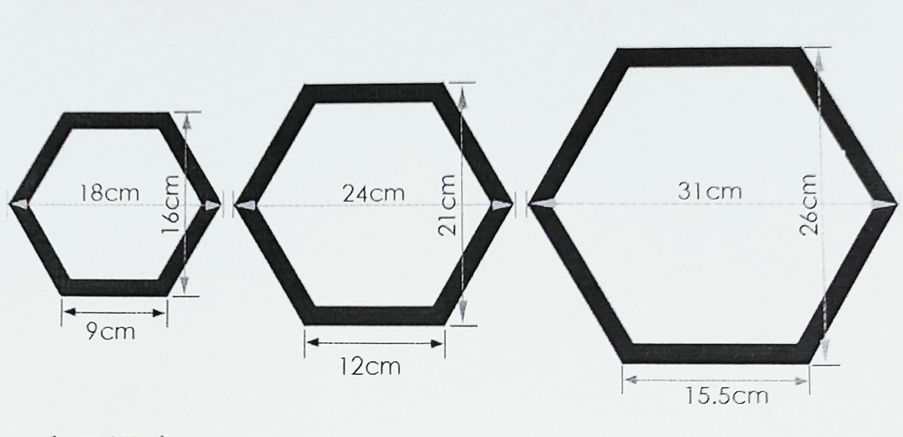 шестигранник чертеж. размер ячейки сота пчелиного. размеры сот. размеры сот. полки соты размеры.