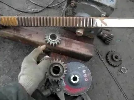 Зубчатая рейка для дровокол