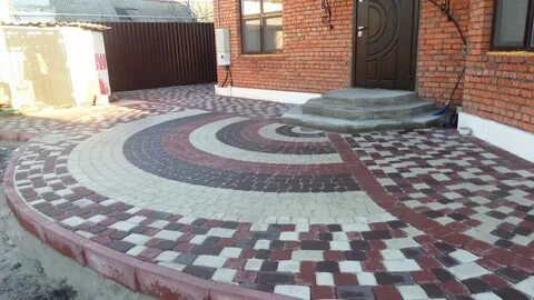 Укладка тротуарной плитки в курске