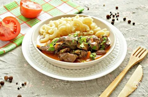 Как вкусно приготовить подливу куриную печень