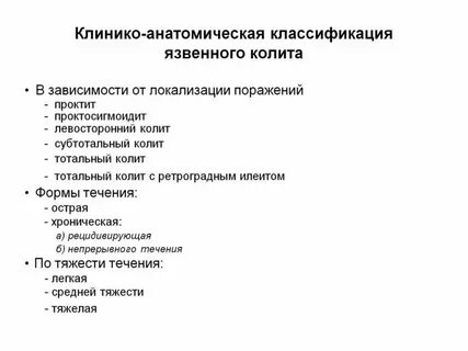 Лучевой проктит лечение препараты