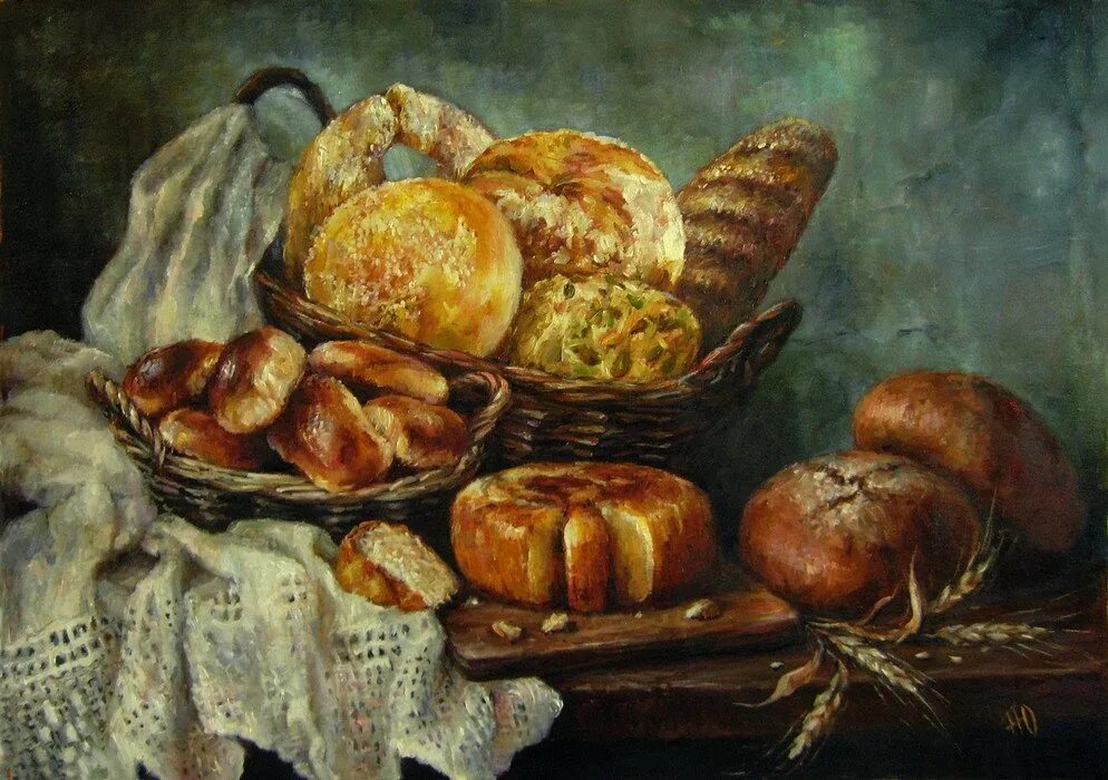 Картина хлеб