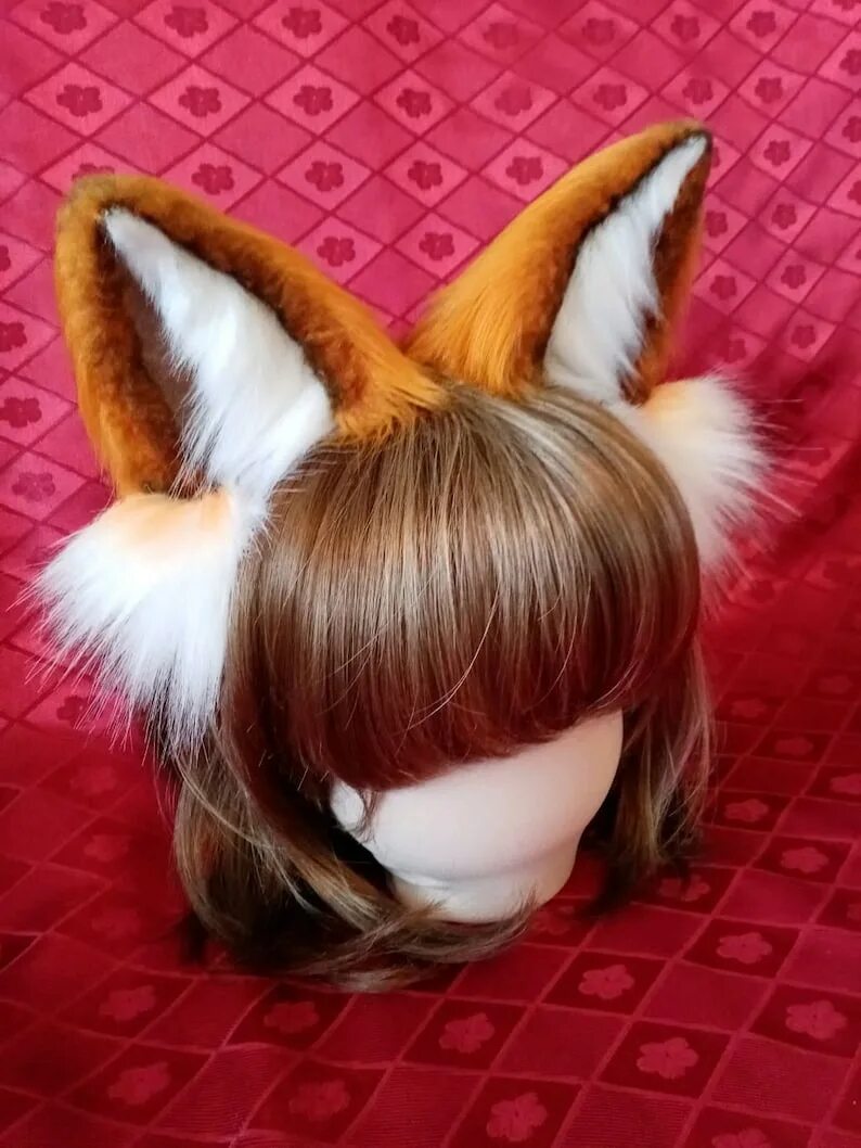 Fox ears. Лисьи ушки и хвостик. Ушки и хвост лисы. Хвост лисы. Хвостик с ушками.