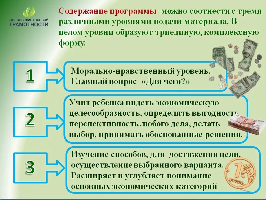 Виды финансовой грамотности. Лекция по финансовой грамотности. Основы финансовой грамотности в школе. Оценка финансовой грамотности.