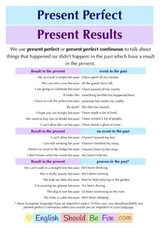 The results should be