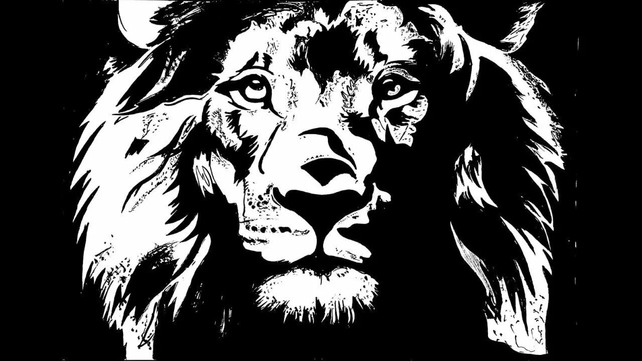 Лев на черном фоне рисунок. Лев черным маркером. Трафарет Льва на черном фоне. Силуэт Льва на черном фоне.