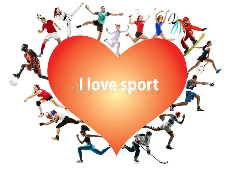 He love sport. Люблю спорт. Я люблю спорт картинки. Любимый спорт. Обожаю спорт.