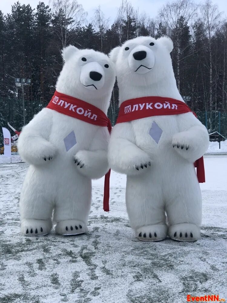 Заказать большого медведя на день рождения. Ростовая кукла медведь. Белый мишка ростовая кукла. Ростовая кукла белый медведь. Большой белый медведь ростовая кукла.