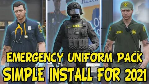 Emergency uniforms pack