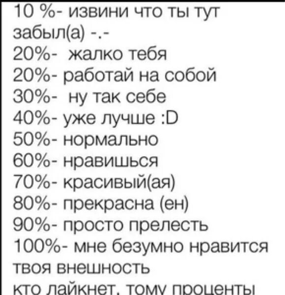 опрос как хорошо ты меня знаешь. на сколько процентов ты меня любишь. оцени в процентах как ты ко мне относишься. насколько процентов я интересный человек тест. самые опасные знаки зоди.