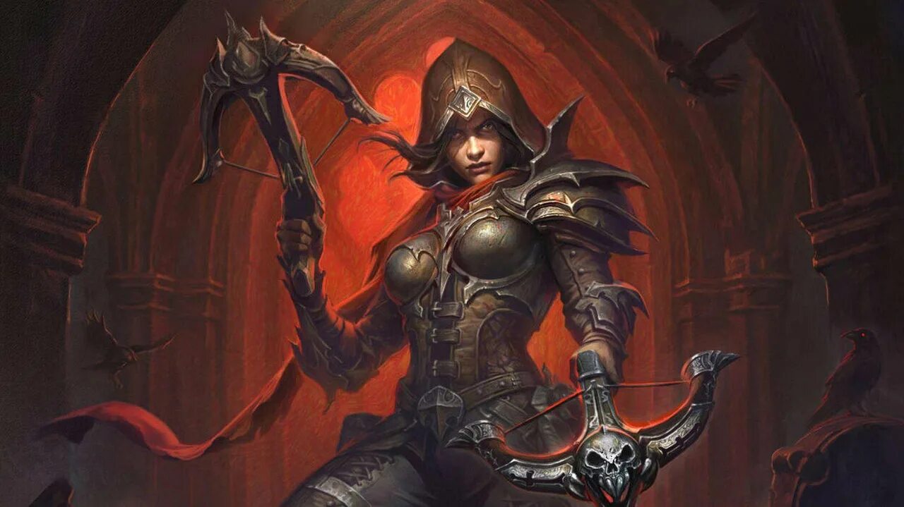 Диабло 3 демоны. Diablo hunter. Демон хантер диабло 3. Diablo hunter. Охотница на демонов диабло 3.
