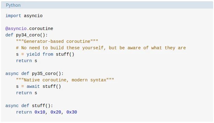 Пространство имен питон. Асинхронность Python. Корутины Python. Python3.4 asyncio.