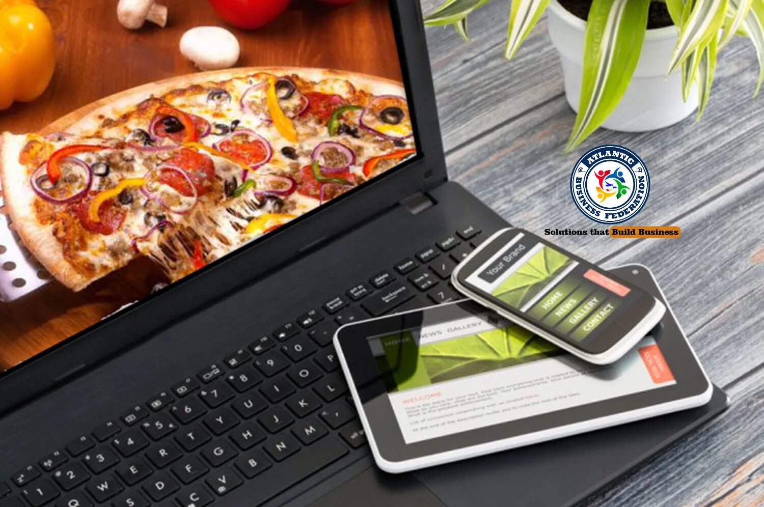 Ordering system. Restaurant ordering system.