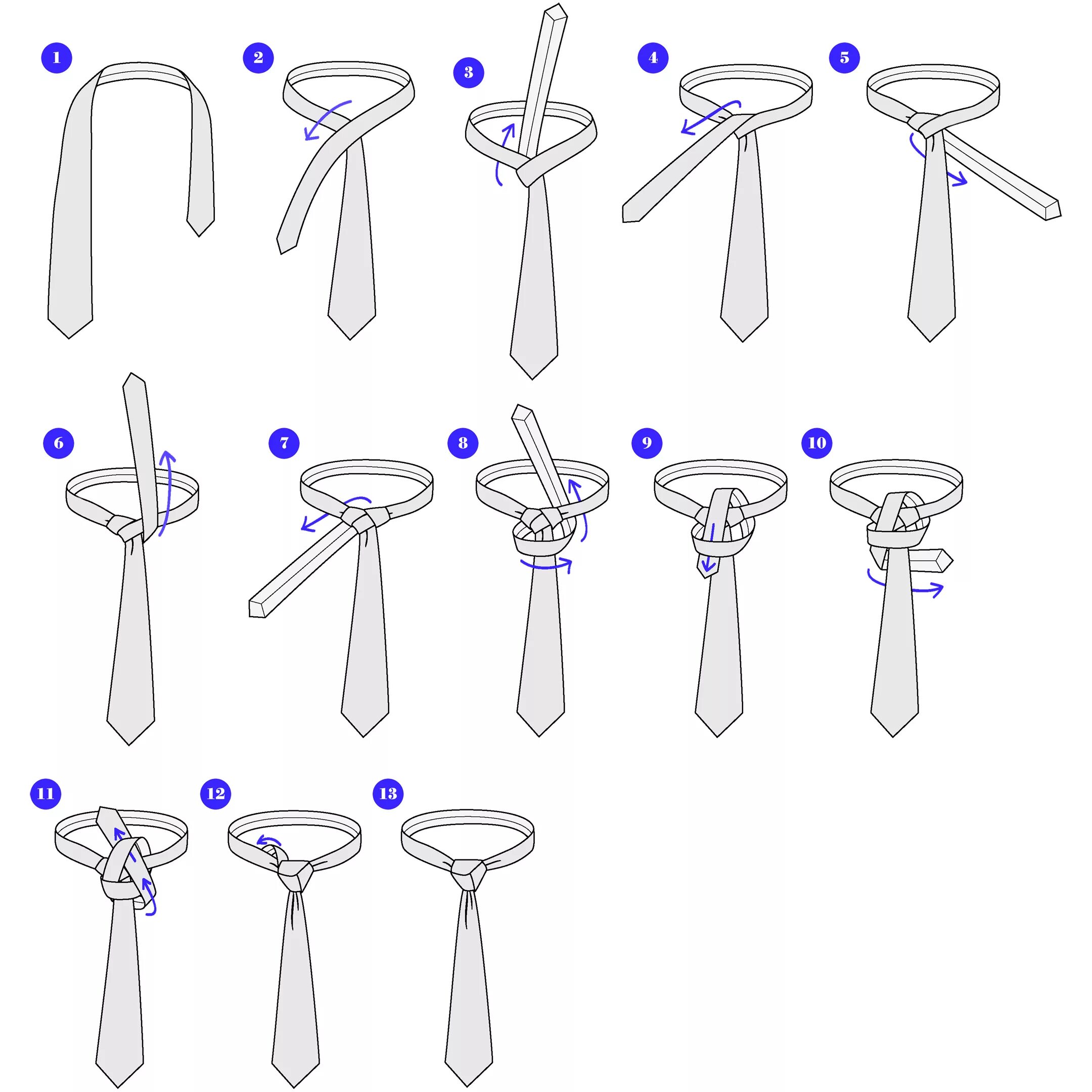 Галстук схема завязки завязывания. Галстук полувиндзорский узел. Виндзорский узел галстука схема. Завязать галстук Виндзор. Завязывание галстука в картинках