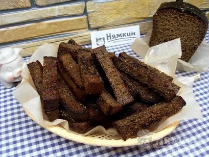 Гренки из бородинского хлеба рецепт