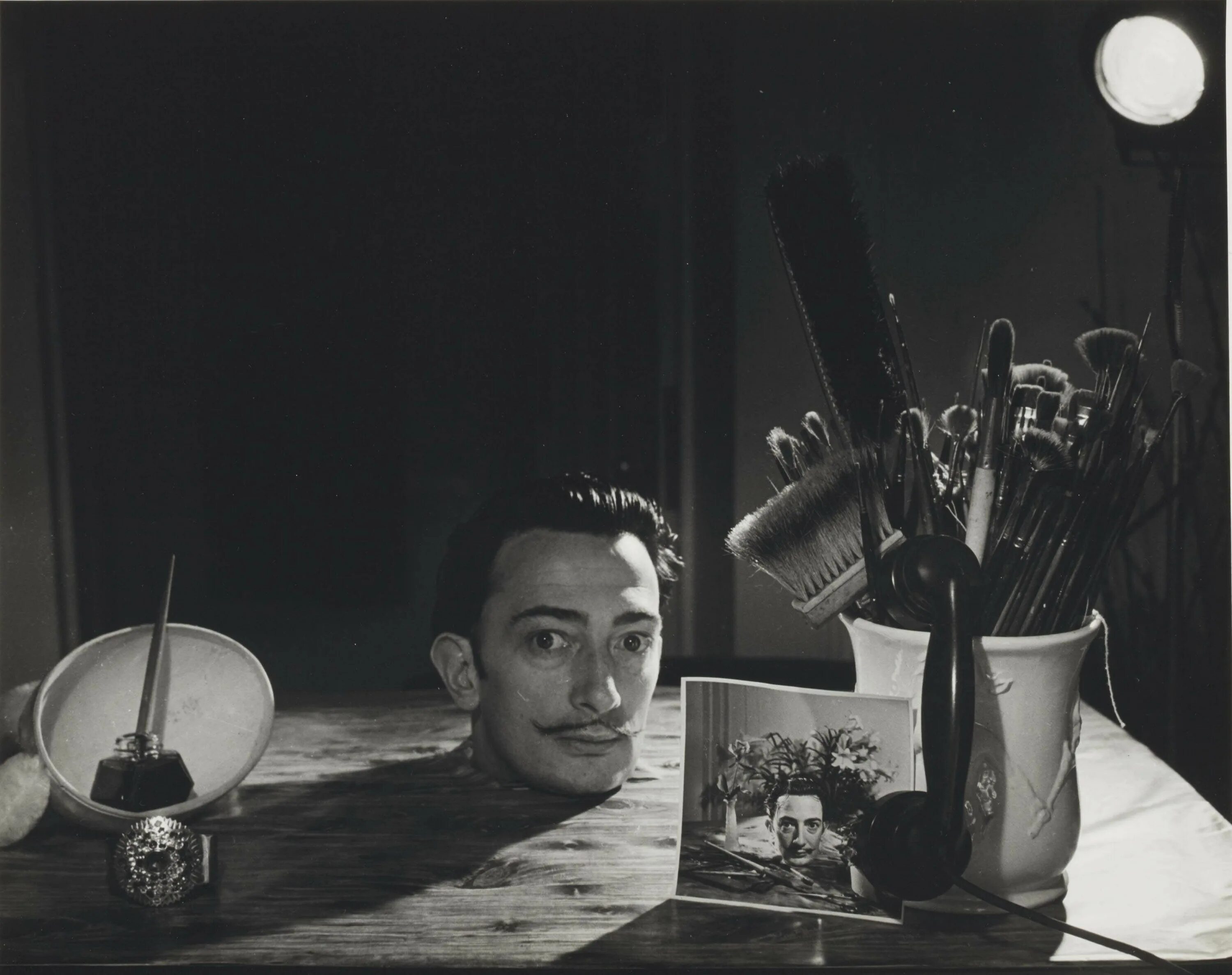 Фото дали без очков. Сальвадор дали. Philippe Halsman -Salvador Dali.