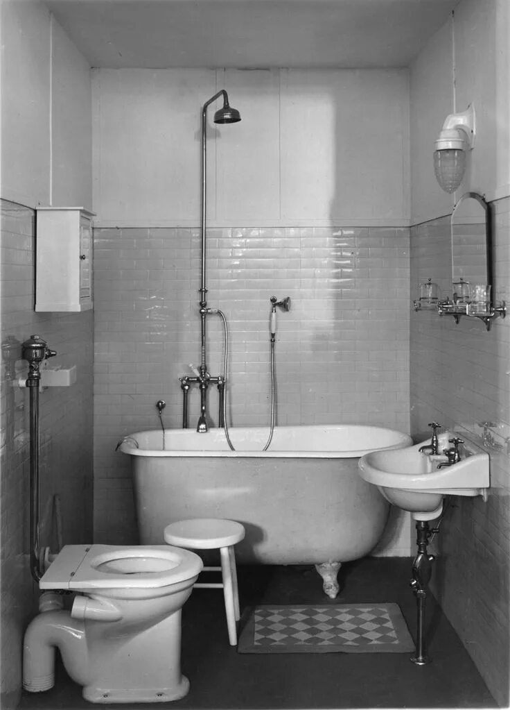 from 1930 Old bathrooms, Vintage bathrooms, Retro bathrooms