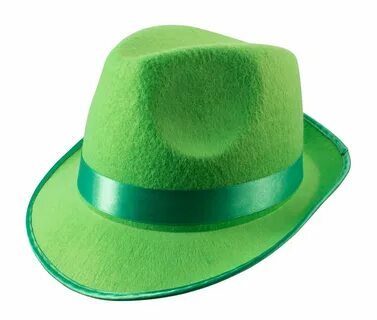 I a green hat