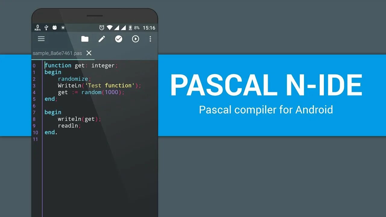 Pascal на телефон