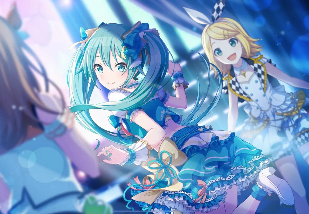 Hatsune miku colorful