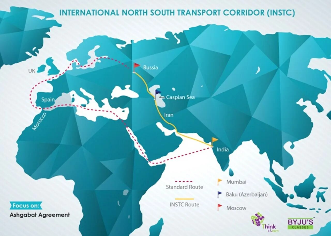 Россия индия морем. International North–South transport Corridor. Международные транспортные коридоры 2023.
