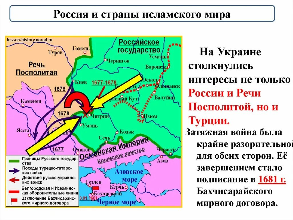 Какое значение имел бахчисарайский договор