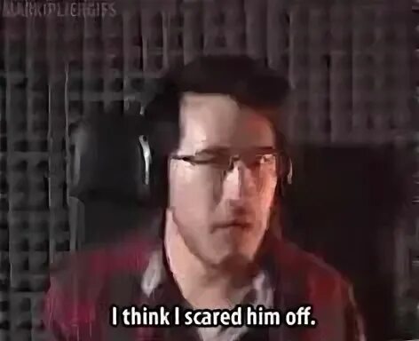 He is frightening he is