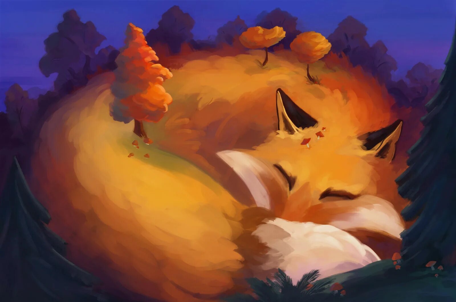 Fox dreaming