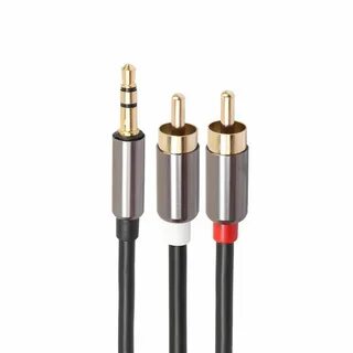 Аудиокабель 3.5 мм jack 2 rca