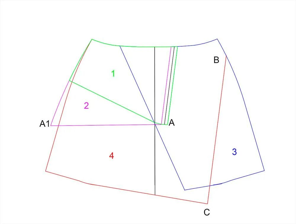 Лекало для юбки трапеция. Крой юбки трапеция. Юбка трапециевидная с запахом. Моделирование юбки трапеции. Выкройка юбки трапеции для начинающих